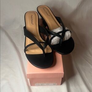 Pierre Dumas black heel